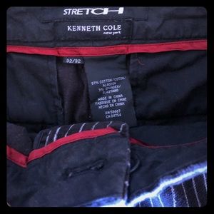Corduroy pin striped dress pants by Kenneth Cole.
